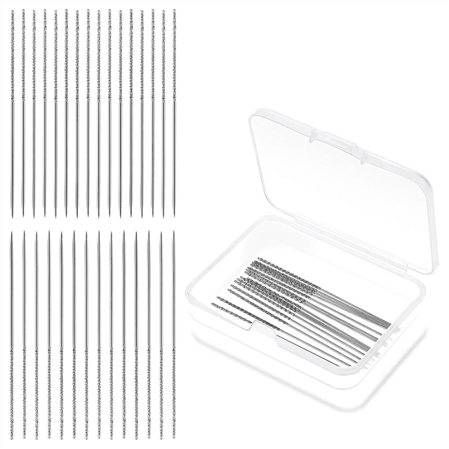 30 Pcs Snag Repair Needle 2.36 X 0.03 Inch Repair Knits and Woven Tool Repair Sewing Tool Leather Craft Sewing