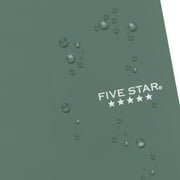 Five Star Personal College Ruled Notebook, 4.5 x 7, Seaglass Green, Poly, Spiral, 80 Sheets