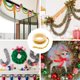 thumbnail image 5 of Cinta decorativa para celebraciones navideñas, festivales, cumpleaños, decoración de bodas., 5 of 5