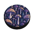 thumbnail image 2 of Kdxio Spare Tire Cover for RV Trailer, Waterproof Wheel Cover,Camper Spare Tire Cover Fit for Rv SUV Truck Travel Trailer 15 inch-Floral Hippie Mushrooms, 2 of 8