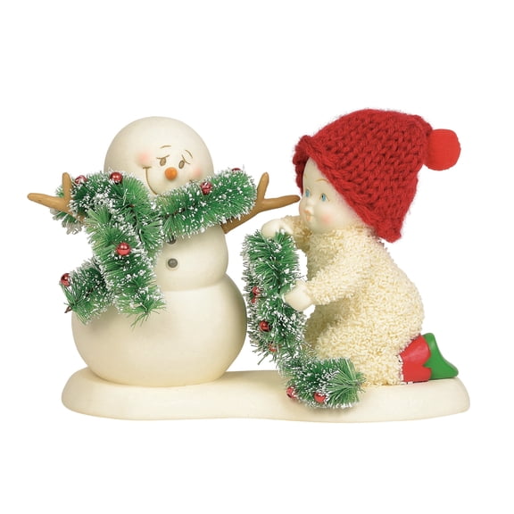 Department 56 Snowbabies Don We Now Our Gay Apparel Christmas Figurine, Multicolor 3.5in H