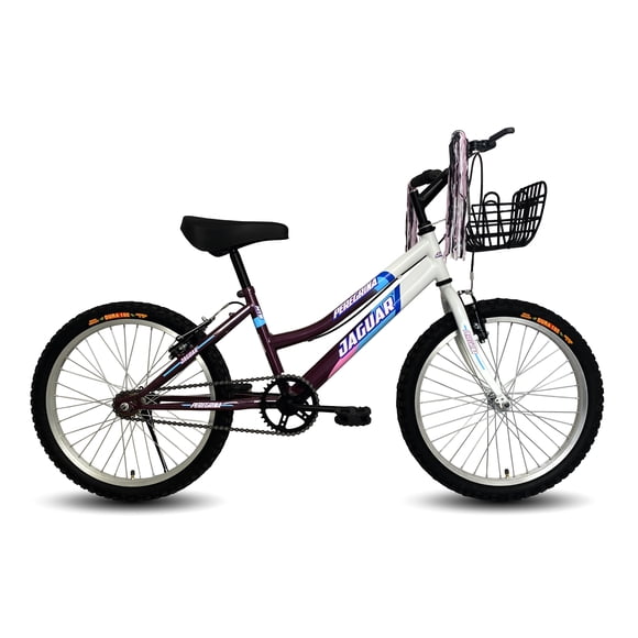Bicicleta Infantil Para Niña Rodada 20 Morado BLACK PANTHER PEREGRINA$MONTAÑA