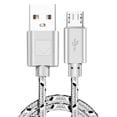 thumbnail image 6 of SPRING PARK 200cm Portable Lightweight Fast Charging Micro USB Line Colored Braid Data Cable, 6 of 7