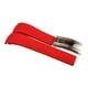 thumbnail image 5 of Correa de reloj de silicona, accesorios de reloj ajustables y ligeros con hebilla plegable Rojo, 5 of 8