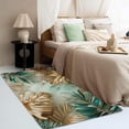 thumbnail image 3 of Tropical Leaf Rug 2x3 Area Rugs, Palm Monstera Rugs for Entryway, Botanical Carpet for Bedroom Living Room, Machine Washable Non-Slip Indoor Door Mat, Soft Low Pile Area Rug, Small Decorative Rug, 3 of 7