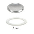 Replacement Gasket Seal for Coffee Espresso Moka Stove Pot Top Silicone