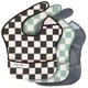 thumbnail image 1 of Babero para bebé Tiny Twinkle, a prueba de suciedad, impermeable, paquete de 3 unidades, 1 of 9