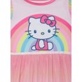 thumbnail image 5 of Hello Kitty Toddler Girl Flutter Sleeve Fantasy Nightgown Pajamas, 5 of 5