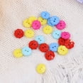 thumbnail image 7 of DRAFIDEEP Colorful Buttons Assorted Color 100PC Round Plastic Sewing Buttons for Kids Craft Projects, 7 of 7