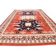 thumbnail image 3 of Unique Loom Taftan Collection Geometric Tribal Area Rug, 9 x 12 Feet, Terracotta/Ivory, 3 of 5