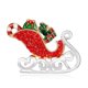 thumbnail image 1 of Yuarrent Decorado Árbol de Navidad Botas de Papá Noel Muñeco de nieve Campana Broche Bufanda Collar Solapa Broche de Navidad Regalo de niña Kits de decoración para fiestas No.92 Yuarrent JR0793-92, 1 of 6
