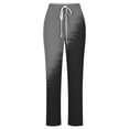 thumbnail image 4 of WXLWZYWL High Waisted Sweatpants for Women Gradient Baggy Jogger Casual Pants Casual Baggy Fall Lounge Trousers, 4 of 4