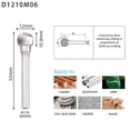 thumbnail image 1 of Ball Head Die Grinder Bit Milling Carving Tool Tungsten Rotary File Carbide Burr, 1 of 6