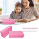 thumbnail image 2 of Estuche para lápices Silicona Empuje Burbuja Dedo Juguetes Descompresión Artesanía (Rosa) Likrtyny juguetes de los niños, 2 of 8