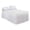 White#2405, variant on Elastic Fitted Bed Skirt with Wraparound Design, Soft Breathable Fabric, Easy On and Off, Hides Box Spring and Under Bed Storage