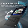 thumbnail image 3 of Lenovo ThinkPad E16 Gen 1 Business Laptop Computer, 40GB RAM, 2TB PCIe SSD, 13th Gen Intel 10-Core i5-1335U (Beat i7-1255U), 16" FHD+, WiFi 6,Windows 11 Pro, 3 of 5