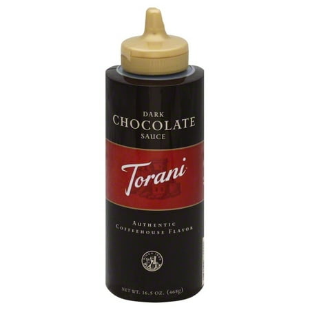 Torani Dark Chocolate Sauce, 16.5 Oz.