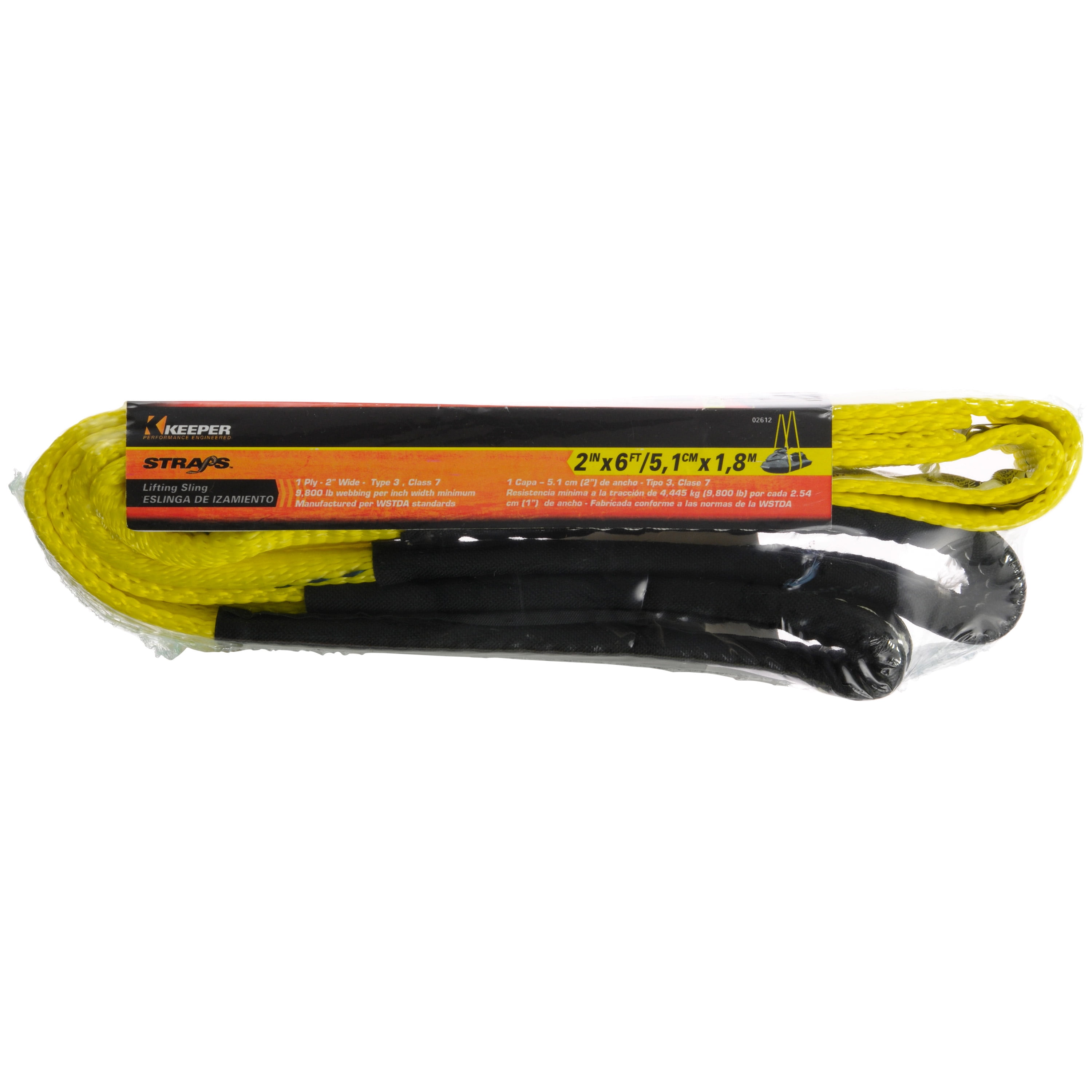 Hampton Products-Keeper 02612 2"x6' Lift Sling - Quantity 4