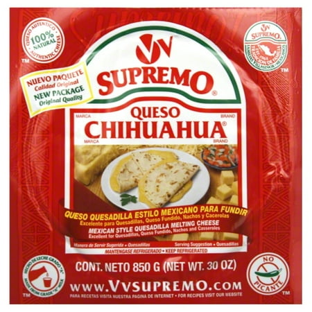 V & V Supremo Chihuahua Cheese 30oz