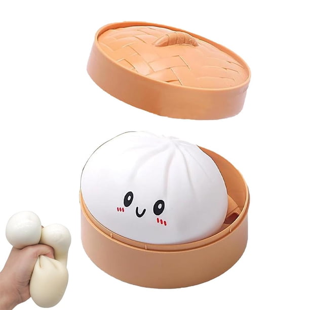 1Pcs Giant Glitter Dumpling, 2026 New Mega Rainbow Dumplings, Cute Anxiety Relief Fidget Toy, Soft Squeeze Decompression Dough for Adults