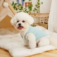 thumbnail image 4 of Adorable Dog Winter Coat with Traction Rope, 2-leg Button Closing Comfortable Thickened Pet Cotton Clothes for Small Dogs Puppy, 4 of 7