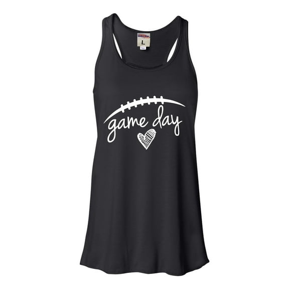 Go All Out Game Day Football Sleeveless Tank Top T-Shirt Women/Flowy/Fitted/Mens