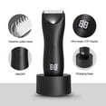 thumbnail image 5 of WEIWEIGG Men's Body Trimmer & Hair Clipper with Dock, Cordless, Ceramic Blades | Wet/Dry Grooming for Beard/Body | USB Charging, 60-Min Use(A), 5 of 9