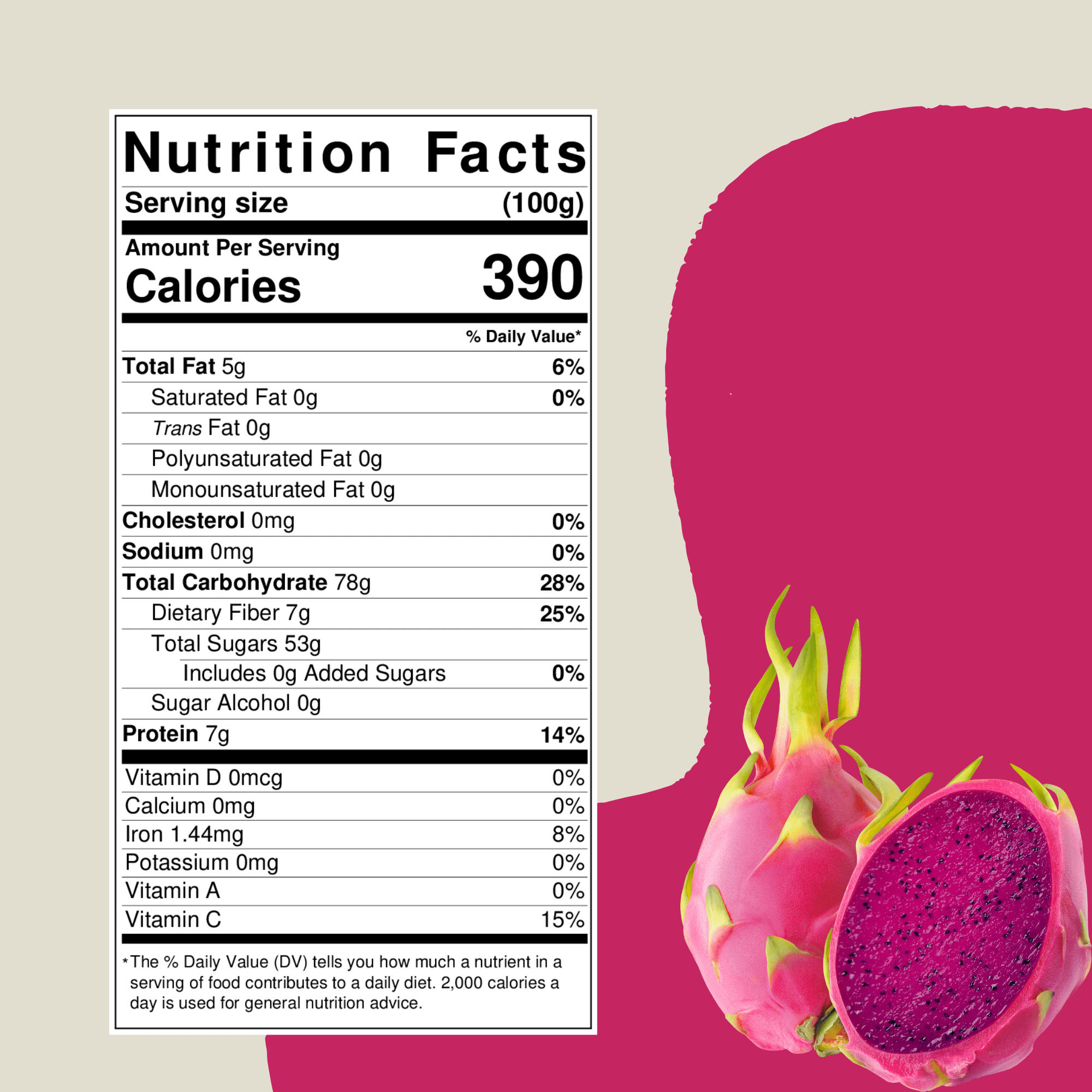 (Pack Of 6) Sol Simple Fruit Dragon Dried Organic 3 Oz