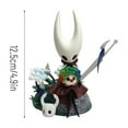 thumbnail image 2 of Gaiwos Hollow-Knight Figure Statue 5 inches, Home Decor Cartoon Figurine, Popular Game Hollow-Knight Character Model Toy, Birthday Hoilday Gift for Fans Collector and Friends, 2 of 6