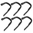 thumbnail image 6 of LOLIPPYY 6Pcs Black Heavy Duty Wall Mounted Hooks for Garage Tool Organizer and Bike Storage, 6 of 8