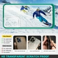 thumbnail image 4 of Case for Samsung Galaxy S22 Plus, Slim Thin Soft TPU Bumper & Hard PC Transparent Back Shockproof Scratch Resistant Protective Phone Case for Samsung Galaxy S22 Plus (Green), 4 of 15