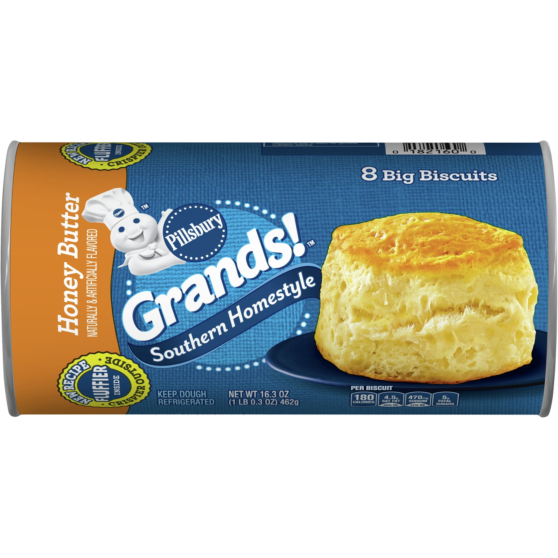 Pillsbury Grands! Southern Homestyle Honey Butter Biscuits 8 Ct