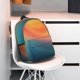 thumbnail image 3 of Easygdp yellow orange and teal Mochila Ligera de 15 Pulgadas para Estudiantes, Mochila Cómoda para la Escuela y Viajes, Correas Ajustables, 3 of 6