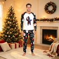 thumbnail image 2 of Lvotionpl 2026 Matching Family Christmas Pjs, Matching Christmas Pajamas Long Sleeve Top & Pants Set Matching Holiday Family Pajama Xmas Sets, 2 of 5