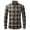 A05-Navy, variant on USNSM Men's Plaid Shirt Casual Business Slim Fit Tops Turndown Collar Button up Long Sleeve Shirt with Chest Pocket Gray L