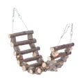thumbnail image 3 of Bird Rope Ladder, Pet Ladder Bridge Cage Accessories Easy To Install With Soft Metal Wire For Most Small Rodents For Chewing 70cm, 3 of 8