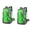 Green, variant on 40L/60L Hiking Backpack, Waterproof Large Capacity Travel Camping Backpack with Breathable Air System, Multi-compartment Outdoor Backpack for Men Women Trekking Climbing