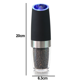 thumbnail image 2 of Molinillo de pimienta eléctrico de inducción por gravedad botella de condimento - negro MFZFUKR CPB-US-YYM442-2, 2 of 5