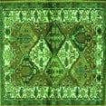 thumbnail image 1 of Ahgly Company Indoor Square Persian Green Traditional Area Rugs, 4' Square, 1 of 1