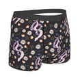 thumbnail image 4 of Uemuo Snake And Floral1 Pattern Men's Boxer Briefs,Trunk Anti-Chafing,Comfortable, Durable, and Stylish Underwear-Large, 4 of 9