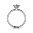 thumbnail image 4 of 2.34 Ct Stunning Oval Shaped Diamond Engagement Rings for Ladies Solid 950 Platinum, 4 of 10