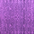 thumbnail image 1 of Ahgly Company Indoor Square Abstract Purple Modern Area Rugs, 6' Square, 1 of 4