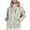 Beige, variant on Womens Lightweight Packable Rain Jackets Zip Up Waterproof Windbreaker Hooded Raincoat Hiking Trench Coat Pockets