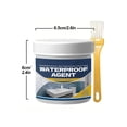 thumbnail image 3 of EDHITNR 100ml Clear Waterproof Agent Transparent Sealant Coating With Brush, Invisible Waterproof Sealant for Bathroom Home Repairs DIY Leak Sealer for Tiles Concrete Wood Metal Glass, 3 of 7