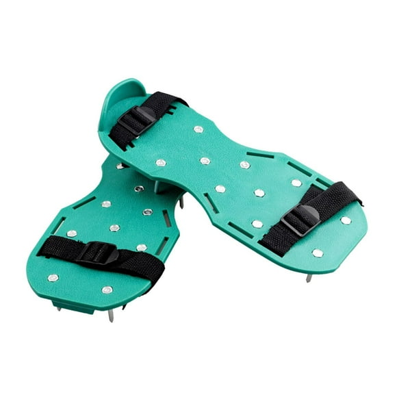 Heavy-Duty Lawn Aerating Sandals Garden Yard Aeration Lawn Aerator Shoes Buckles