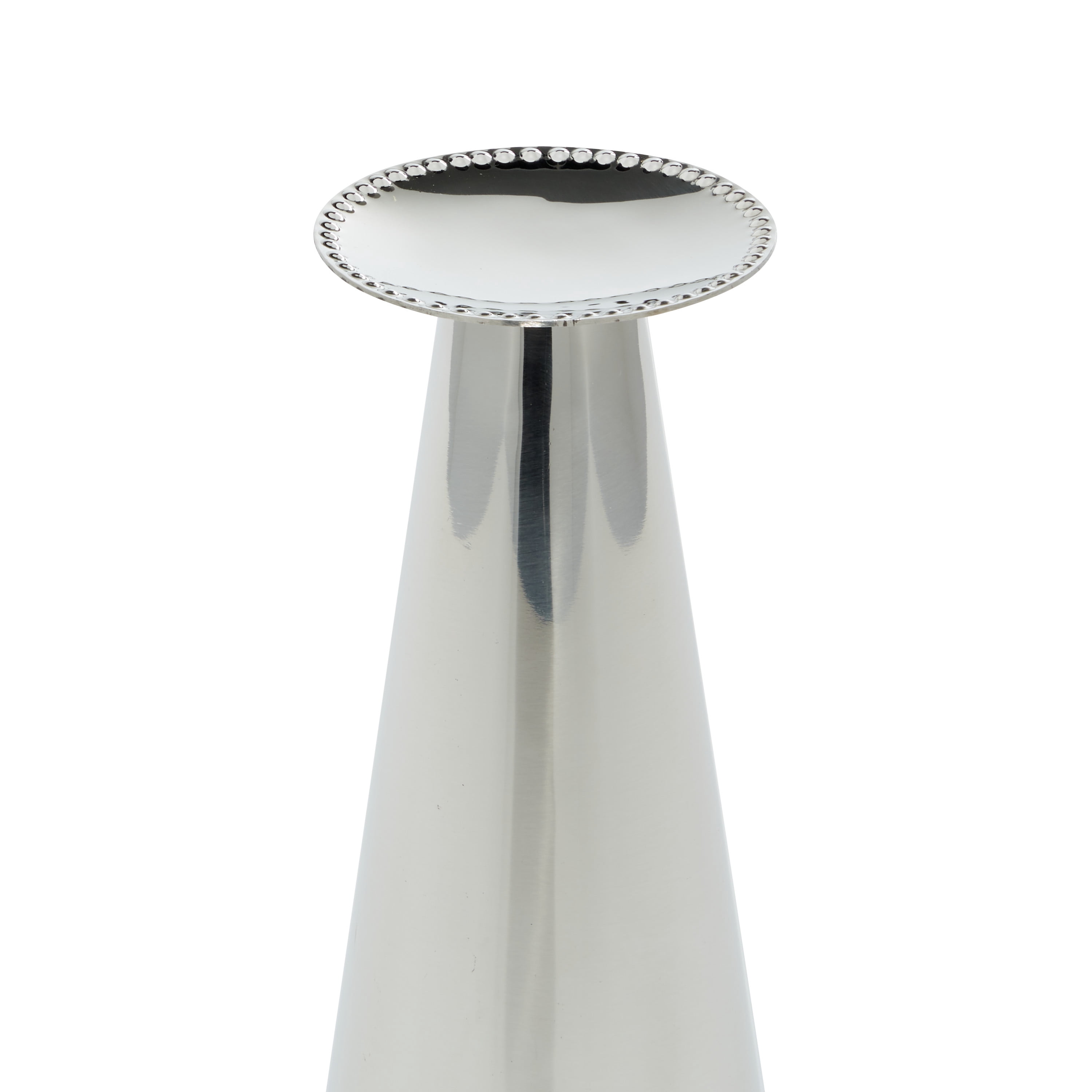 DecMode 8.75", 11"H Modern Wall Sconce, Silver, 2 - Pieces
