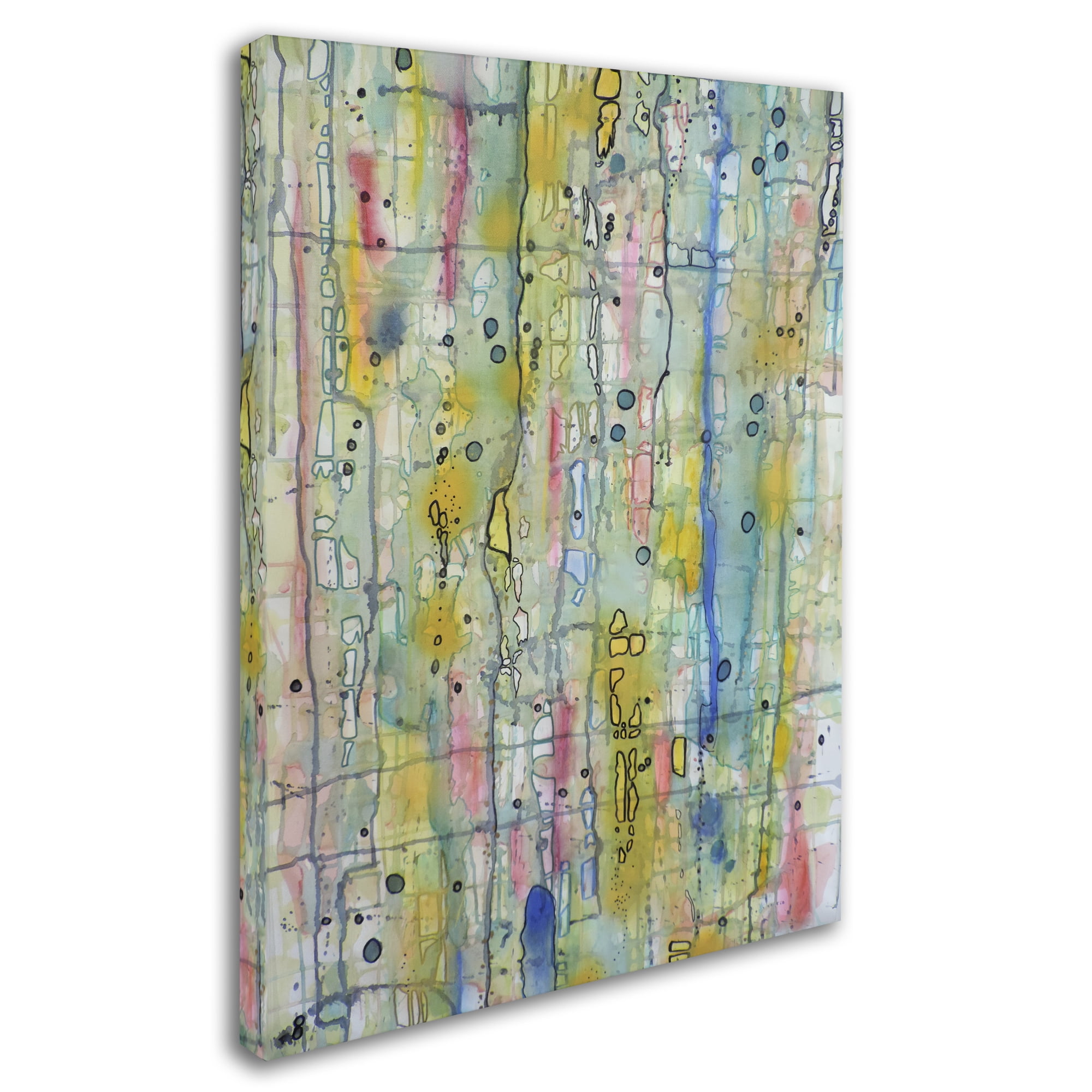 Trademark Fine Art "Air du Temps 1" Canvas Art by Sylvie Demers
