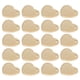 thumbnail image 2 of 20 piezas DIY etiqueta de identificación de mascota de acero inoxidable en forma de corazón perro gato etiqueta de identificación de nombre de mascota con agujero dorado 13 x 14 mm/0,5 x 0,6 pulgadas, 2 of 5