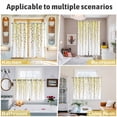 thumbnail image 5 of Sage Green Polka Dots Kitchen Curtains Window Panels, Vintage Abstract Art Watercolor Insulated Window Treatment Curtain, Grommet Curtains for Bedroom/Living Room/Bathroom, 2 Piece 42"Wx54"L, 5 of 8