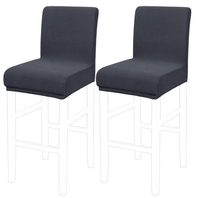 PiccoCasa Stretch Bar Stool Covers for Counter Height Side Chair Slipcovers